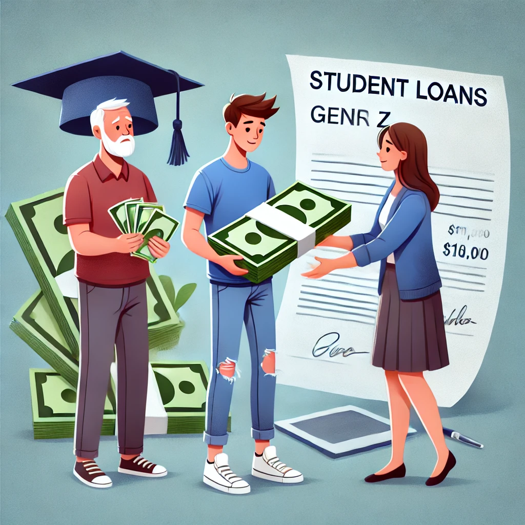 GenZ receiving money