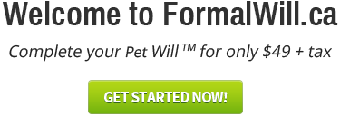 Complete Your Pet Will for Only $59