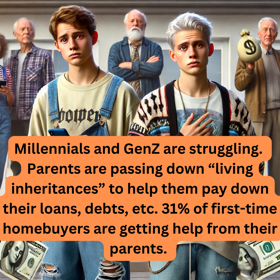 Millennials and Gen Z are inheriting money to help them while in their prime